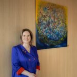 The works of Kati Papp Zemkova adorn the new ProCare Central Tower clinic