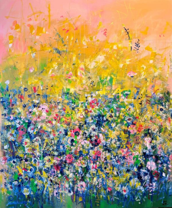 V žiare jarných lúčov, 120x100, 2026