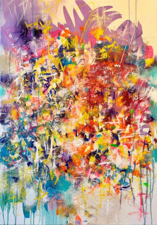 Kým kohút zakikiríka, 100x70, 2026