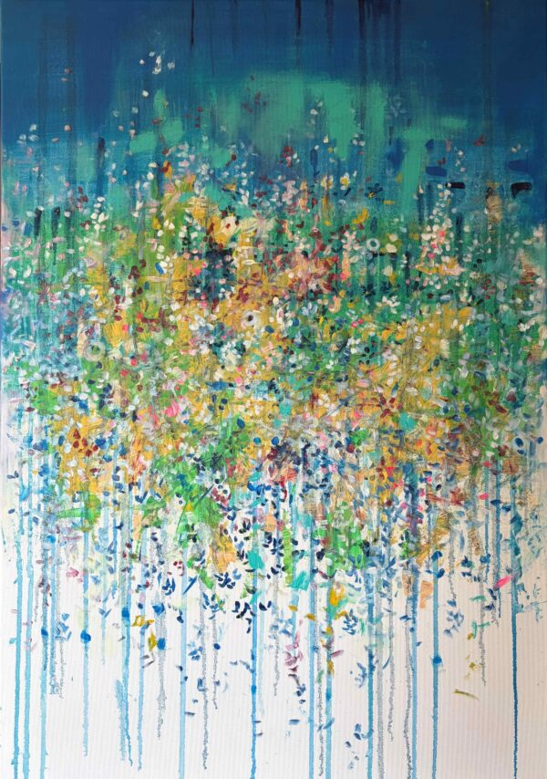 Presakujúca neha, 100x70, 2026