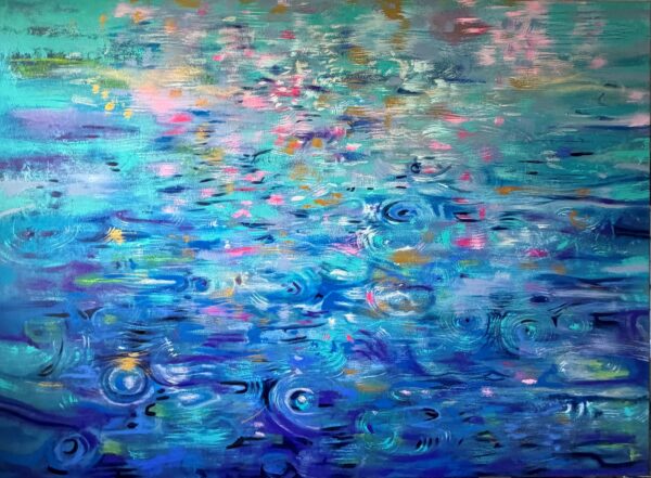 Ocean Blues, 100x150, 2026